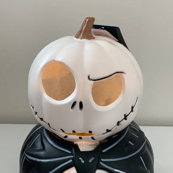 Halloween Jack Skellington Blow Molds Light Up. Brand New.